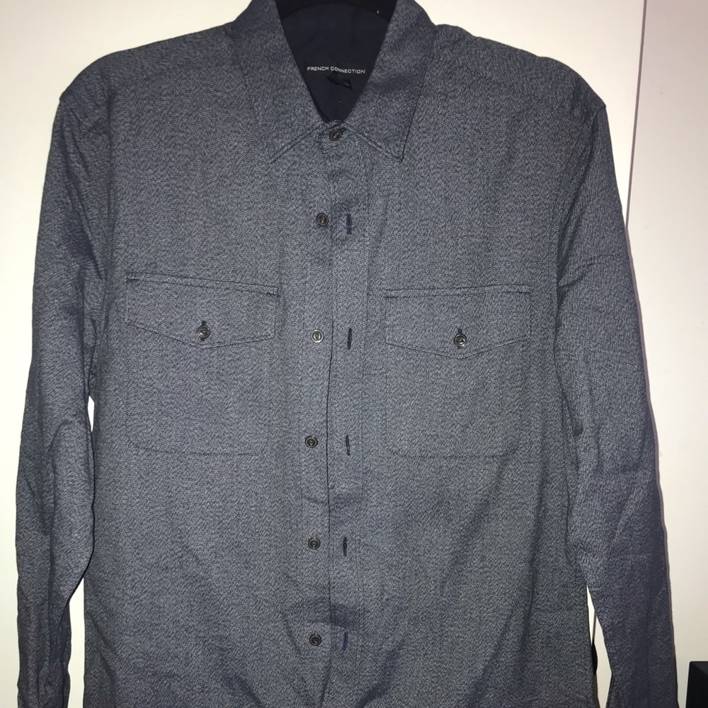 French Connection button down shirt